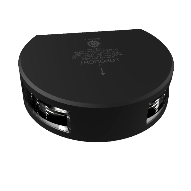 3nm 225° White, Masthead, black anodized 3nm 225° White, Masthead, black anodized